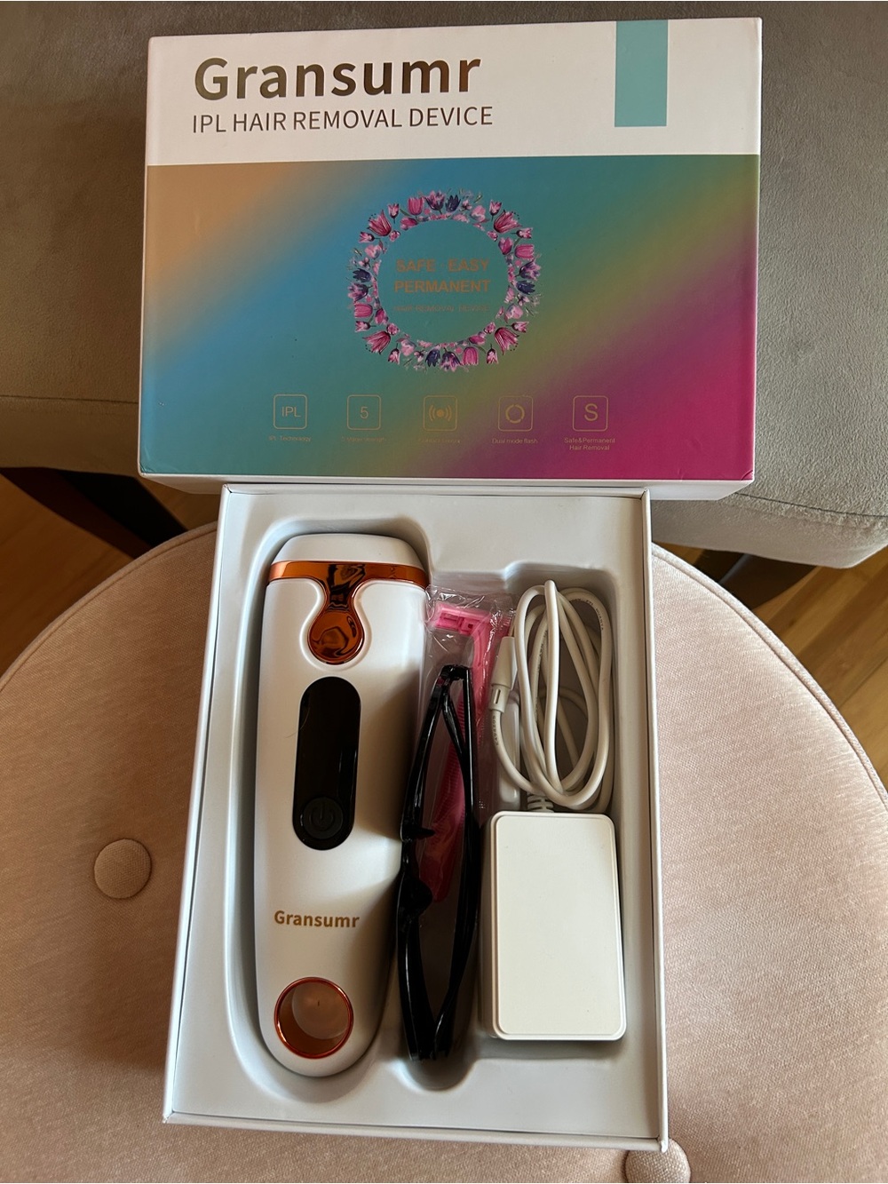 IPL Pulse Light Hair Removal Device ~ NIB ~ Never Used